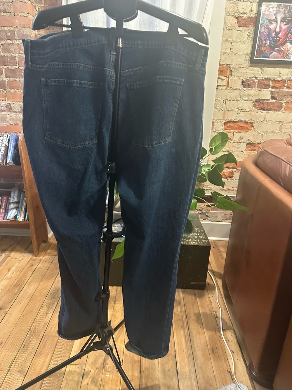 Old Navy Women’s Wow Boyfriend Dark Blue Relaxed Jeans